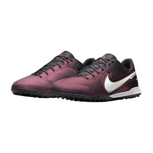 NIKE Tiempo Legend 9 Academy TF Turf Football Boots in Purple Size 7.5